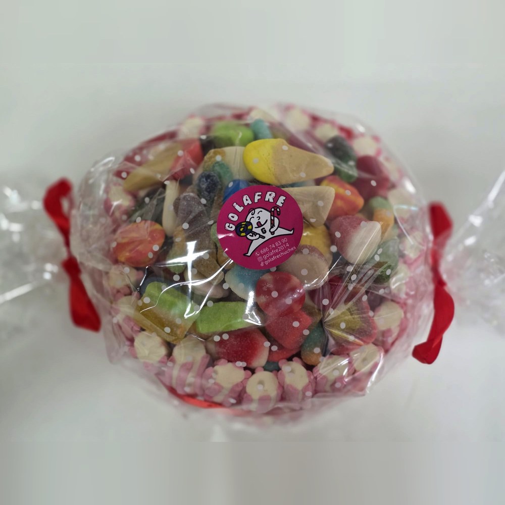 Tarta de chuches pequeña de GOLAFRE